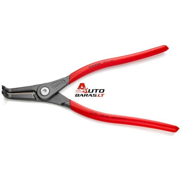 Replės išoriniams žiedams. Lenktos 305mm (Ø85-140mm) KNIPEX