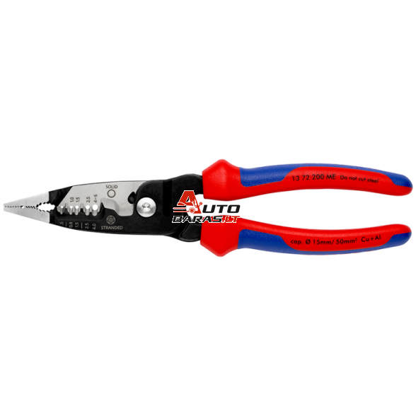 Replės laidų nuvalymui 200mm KNIPEX