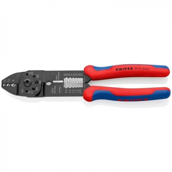 Replės laidų užspaudimui ir nuvalymui 215mm KNIPEX 2