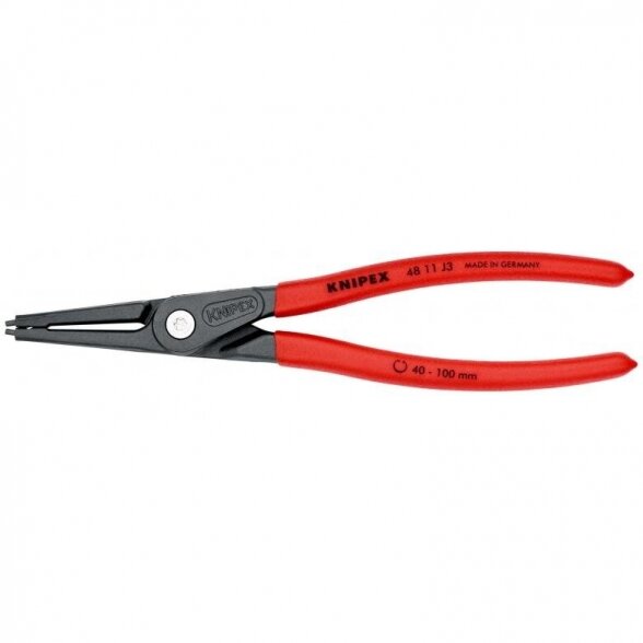 Replės vidiniams žiedams 225mm (Ø40-100mm) KNIPEX