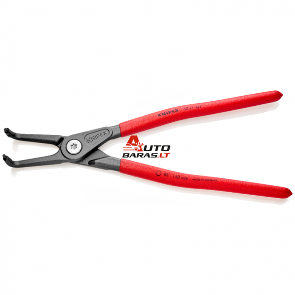 Replės vidiniams žiedams. Lenktos 305mm (Ø85-140mm) KNIPEX 1