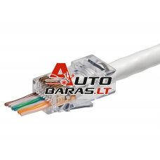 RJ45 kištukas (perkišamas, UTP, CAT5e)