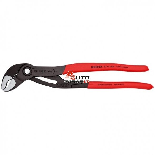 Santechninės replės KNIPEX Cobra su fiksavimu 17