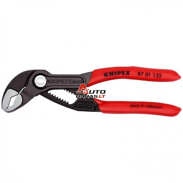 Santechninės replės KNIPEX Cobra su fiksavimu 21