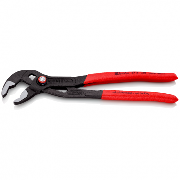 Santechninės replės KNIPEX Cobra su greitu fiksavimu 250mm 1