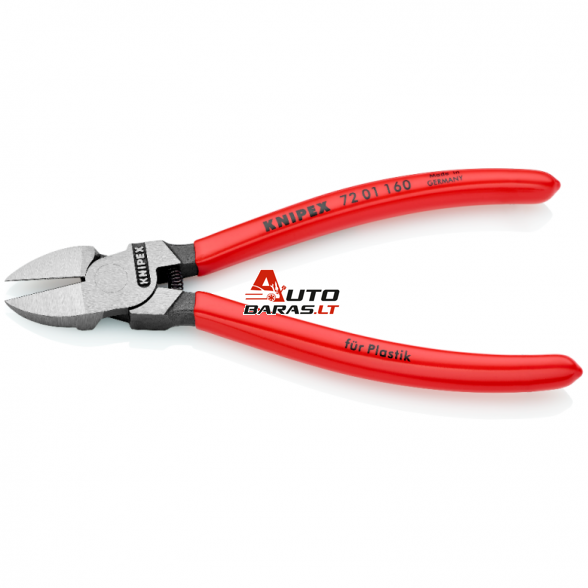 Šoninio kirpimo replės plastikui 160mm KNIPEX 1