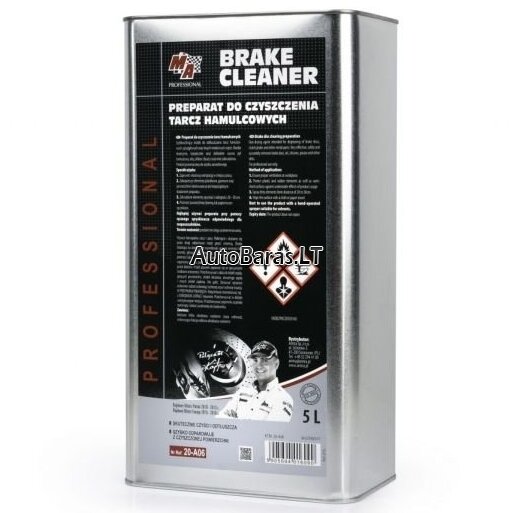 Stabdžių valymo skystis - Nuriebalintojas / Valiklis -  5L MA - Brake Cleaner