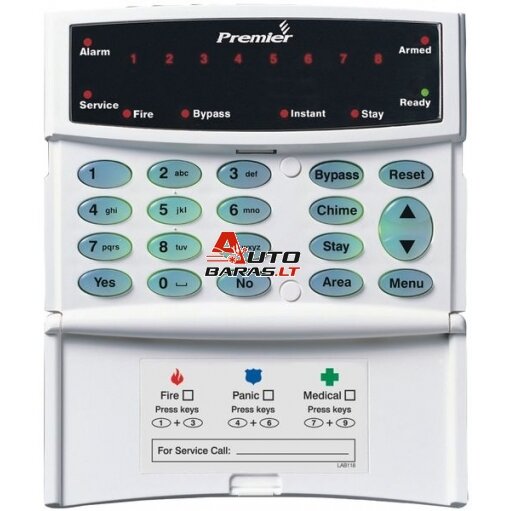 Texecom Premier RKP8+