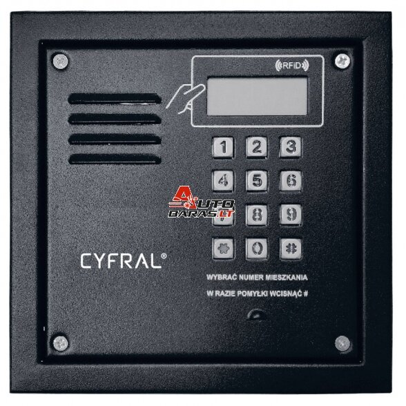 Telefonspynė CYFRAL PC-2000RE Juoda