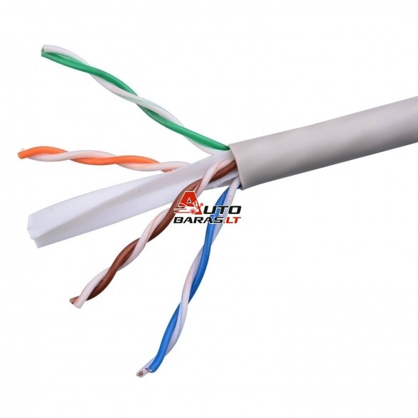 UTP kabelis STEINMARK behalogeninis CAT6 (305m) (vidaus)