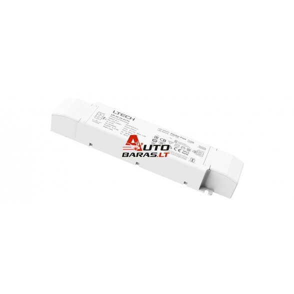 Valdomas impulsinis maitinimo šaltinis LED PUSH-DIM LTECH LM-36-24G1T2 (36W, 1.5A, 24V)