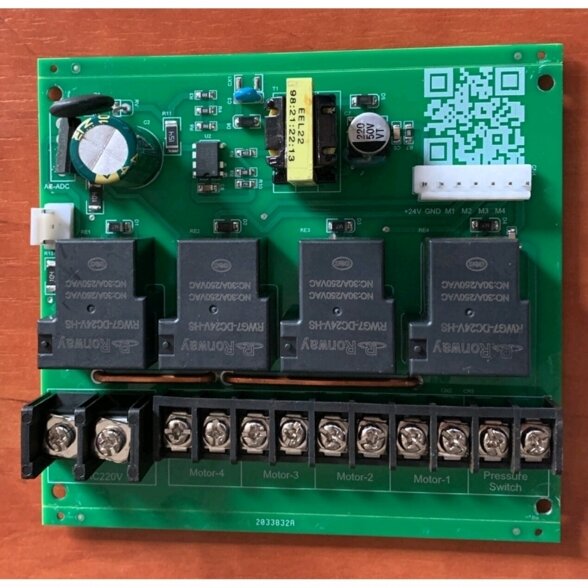 Valdymo plokštės PCB betepaliniam oro kompresoriui MZB 90l 840l/min 8bar MZB1200H90 4