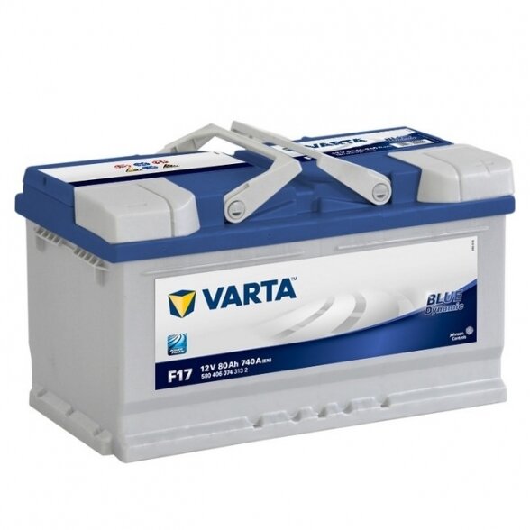 VARTA Blue 80Ah 740A akumuliatorius