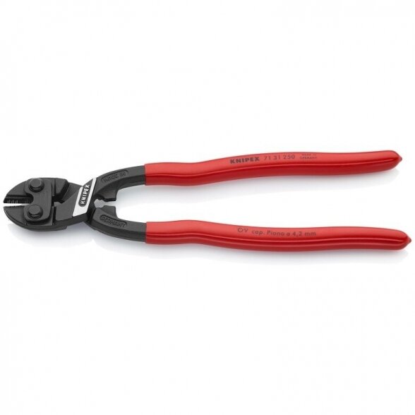 Vielos kirpimo žirklės 250mm KNIPEX CoBolt 2