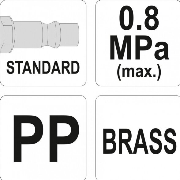 YATO PRAPŪTIMO PISTOLETAS 110MM 2